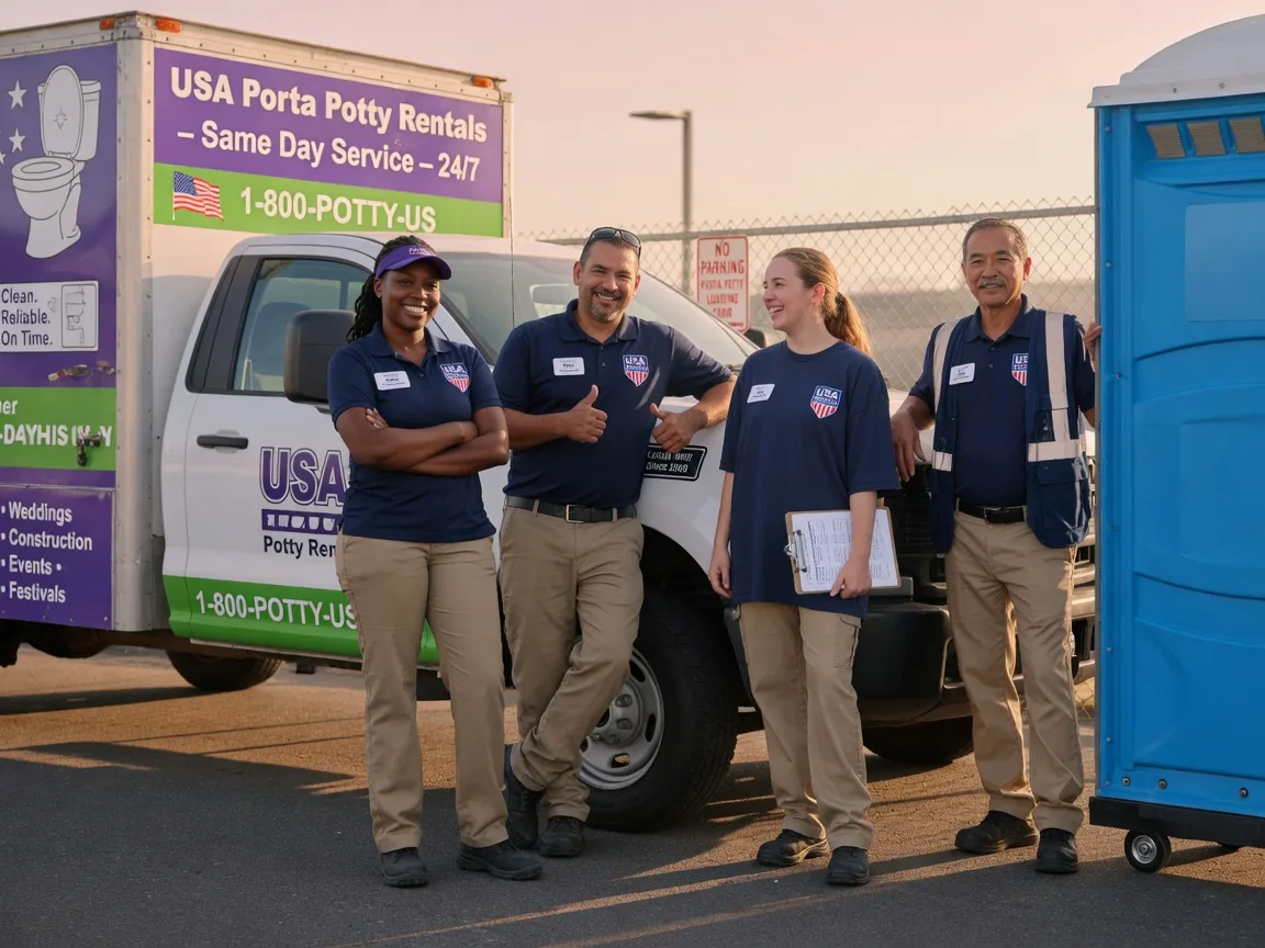 Porta Potty Rental company in Belmont, OH