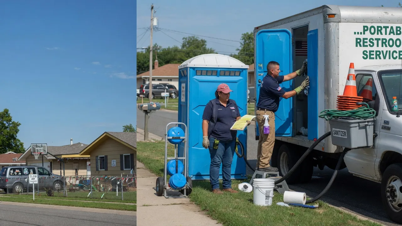 Portable Toilet Rental in Belmont, OH near me